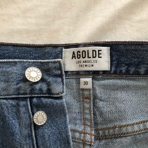 AGOLDE Jean Shorts Size 30